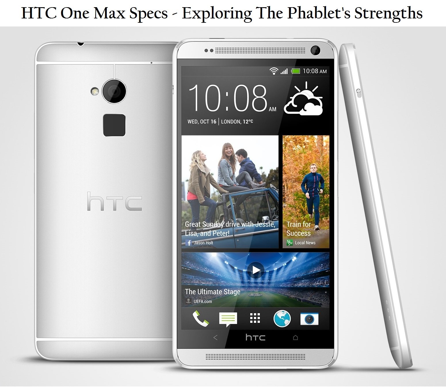 HTC One Max Specs – Exploring The Phablet’s Strengths