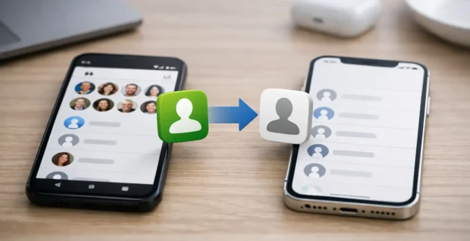 Transfer Contacts Android to iPhone: 4 Ways